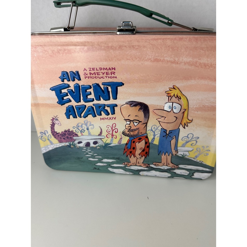 An Event Apart MMXIV Metal Lunch Box and Thermos Set Zeldman & Meyer 2014 - Picture 2 of 13
